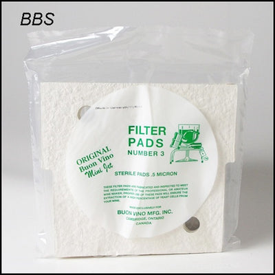 FILTER PADS MINIJET-STERILE