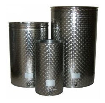 TANK 100 ltr Variable Lid S/S