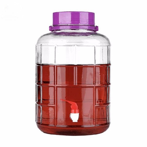 CARBOY 5 ltr WIDE NECK w/ TAP