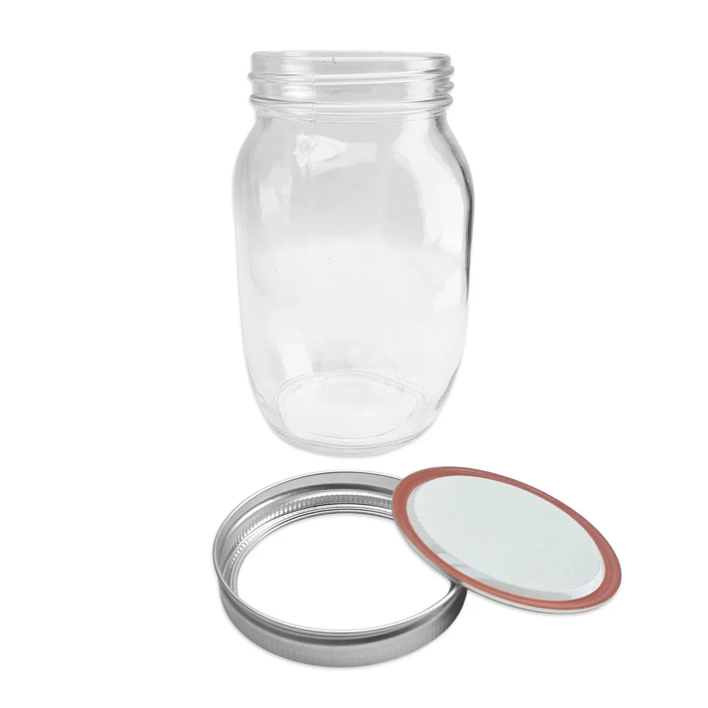 MASON JAR & LID 1000ml