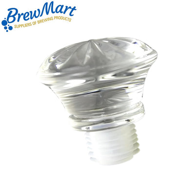 BOTTLE - SPIRIT 500ml DIAMOND WITH GLASS STOPPER