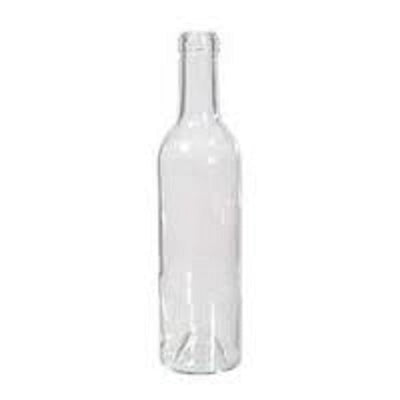 BOTTLE 750ml  CLEAR GLASS