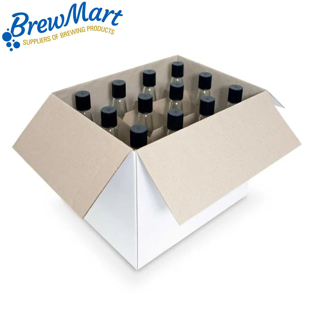 BOTTLE  - GLASS inc LID 1125ml BOX of 12