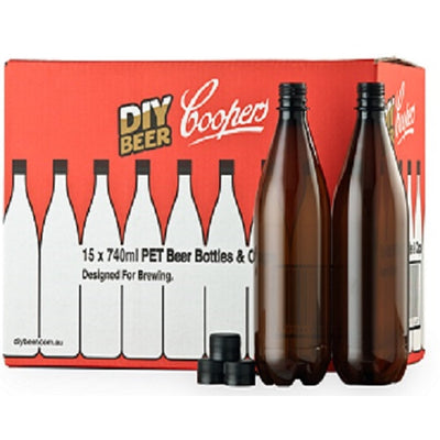 PET BOTTLE COOPERS BOX of 15