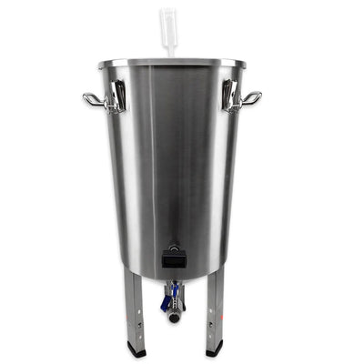 STAINLESS STEEL CONICAL FERMENTER - 32 LITRE