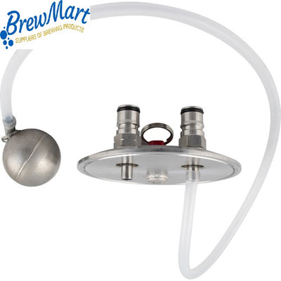 KEGMENTER BALL LOCK LID w/FLOAT