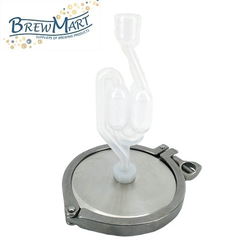 KEGMENTER LID with AIRLOCK