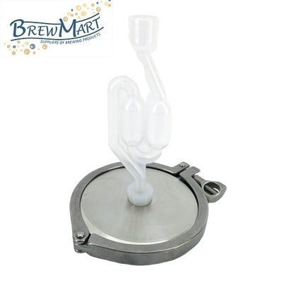 KEGMENTER LID with AIRLOCK