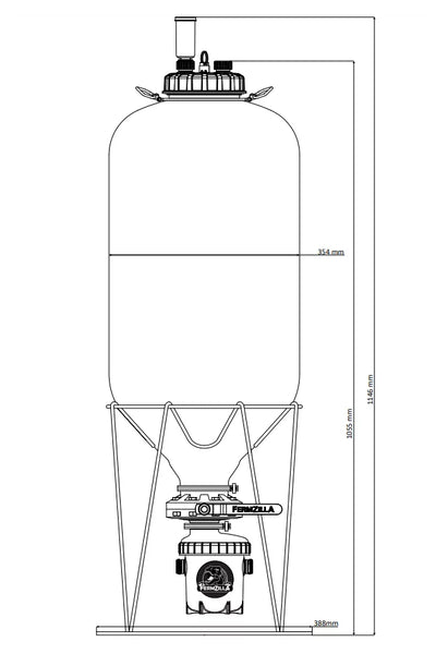 FERMZILLA GEN 3.2 - 55 litre
