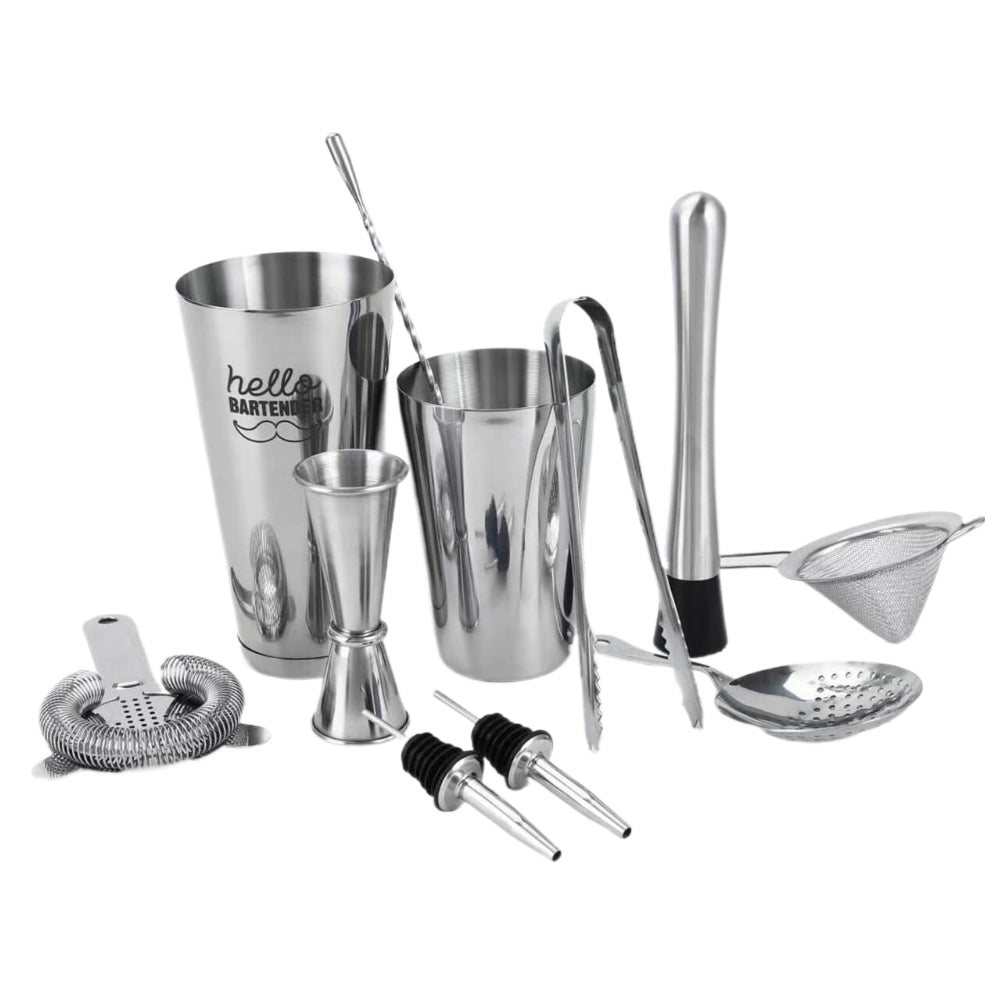HELLO BARTENDER COCKTAIL SHAKER SET