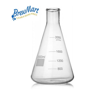 FLASK 2000ml - ERLENMEYER