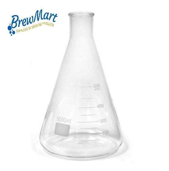 FLASK 5000ml - ERLENMEYER