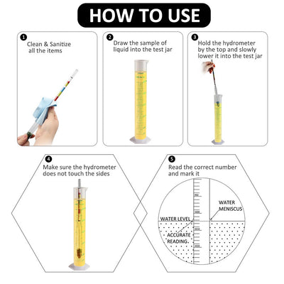 HYDROMETER 3 SCALE