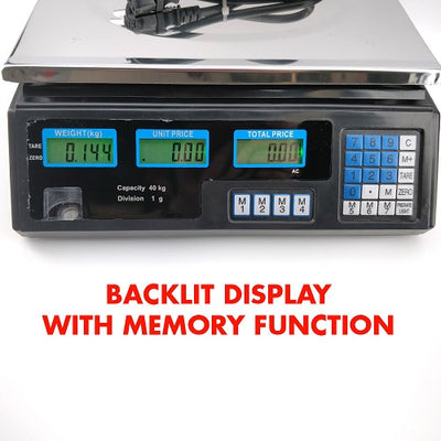 SCALES - 1 gm to 40 kg
