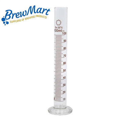 TEST JAR 100ml GLASS