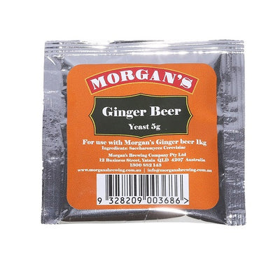 YEAST - MORGANS GINGER BEER - YEAST