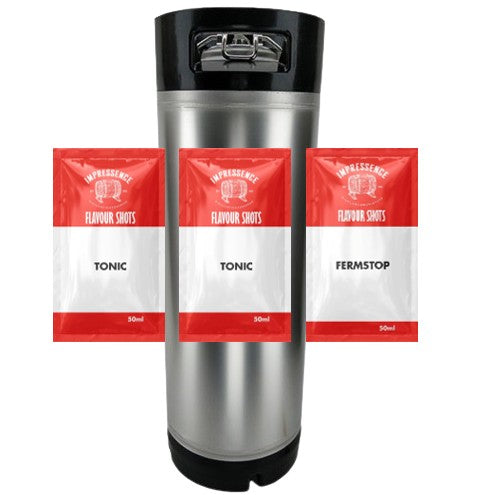 IMPRESSENCE TONIC WATER KEG KIT