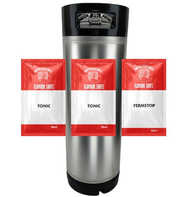 IMPRESSENCE TONIC WATER KEG KIT