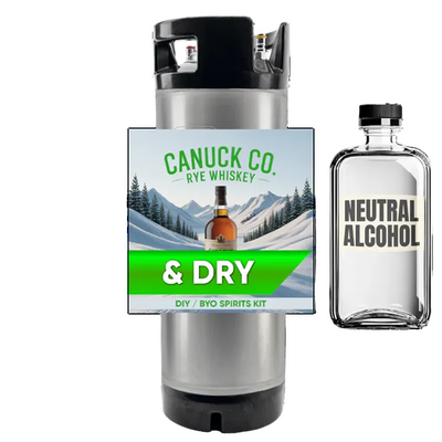 IMPRESSENCE RYE WHISKY & CANADIAN DRY GINGER ALE KEG KIT