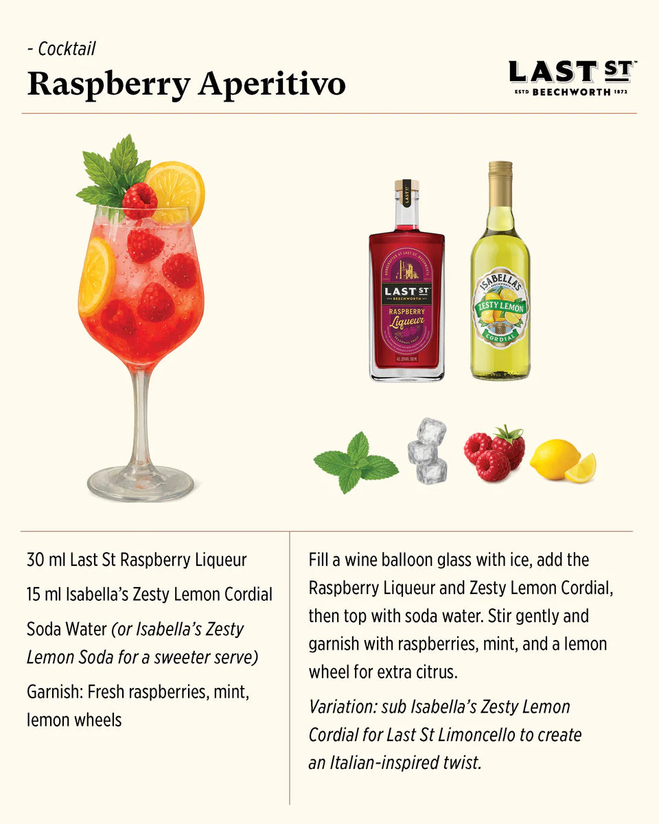 ISABELLAS RASPBERRY VINEGAR CORDIAL