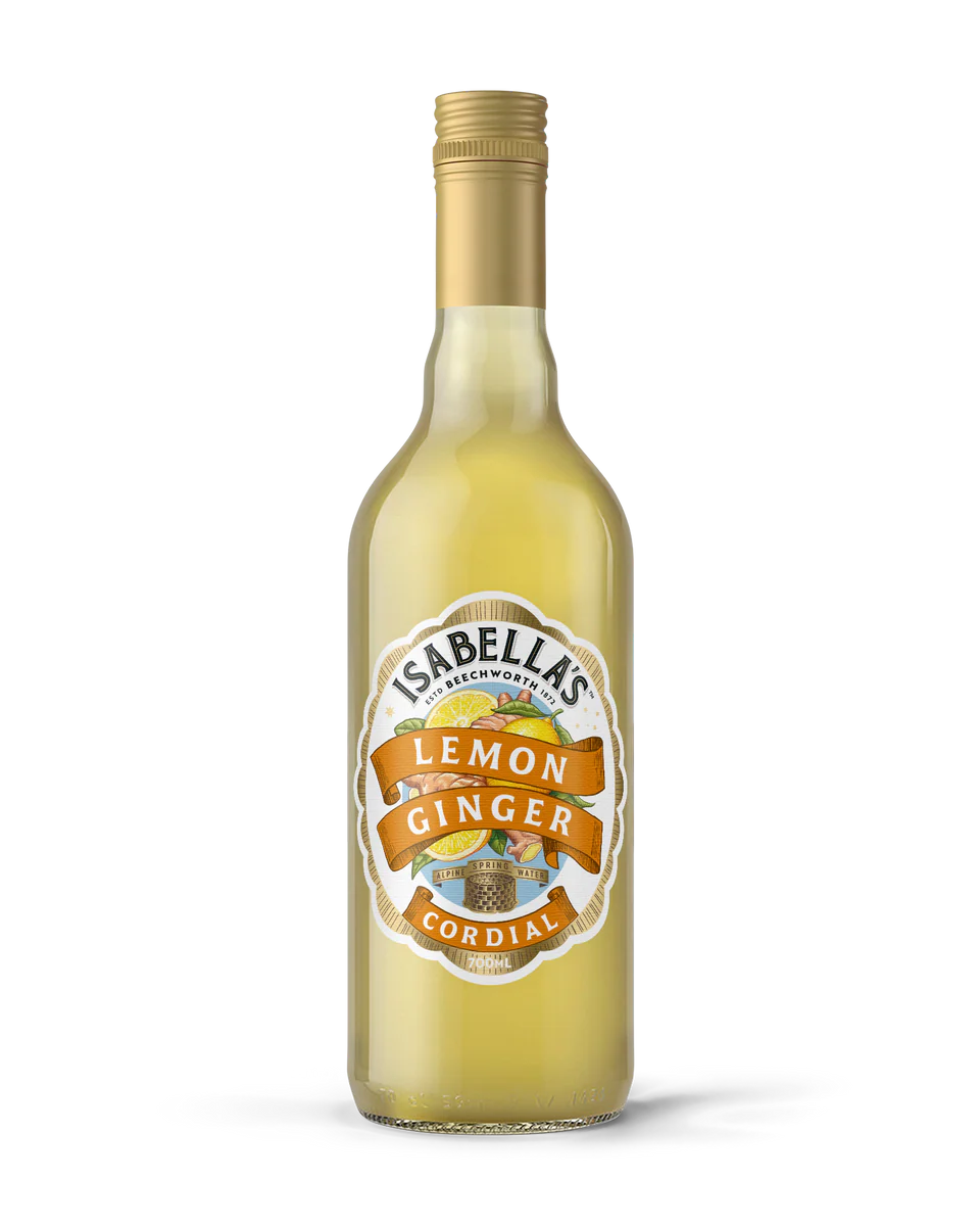 ISABELLAS LEMON GINGER CORDIAL