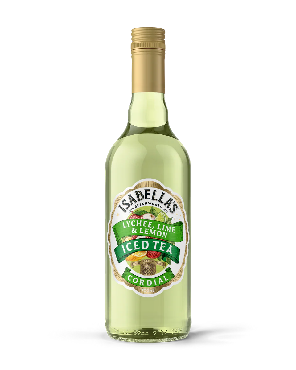 ISABELLAS LYCHEE, LIME & LEMON ICED TEA CORDIAL