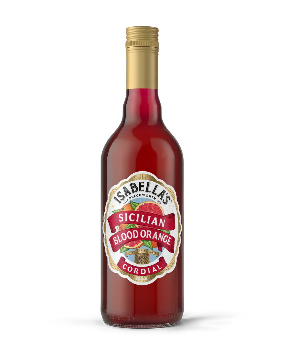 ISABELLAS SICILIAN BLOOD ORANGE CORDIAL