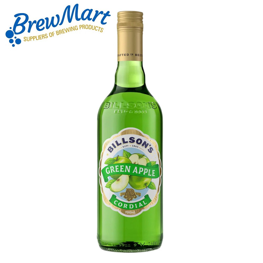 BILLSONS GREEN APPLE CORDIAL