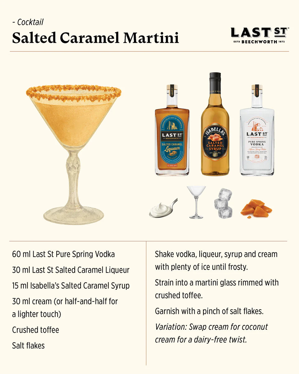 ISABELLAS SALTED CARAMEL SYRUP