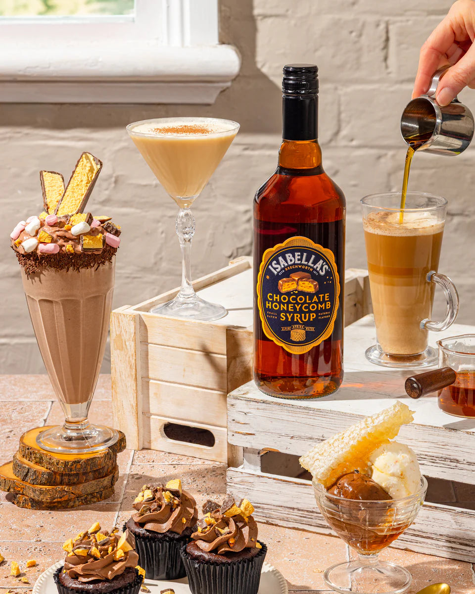 ISABELLAS CHOCOLATE HONEYCOMB SYRUP