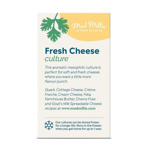 MAD MILLIE FRESH CHEESE CULTURE x 5