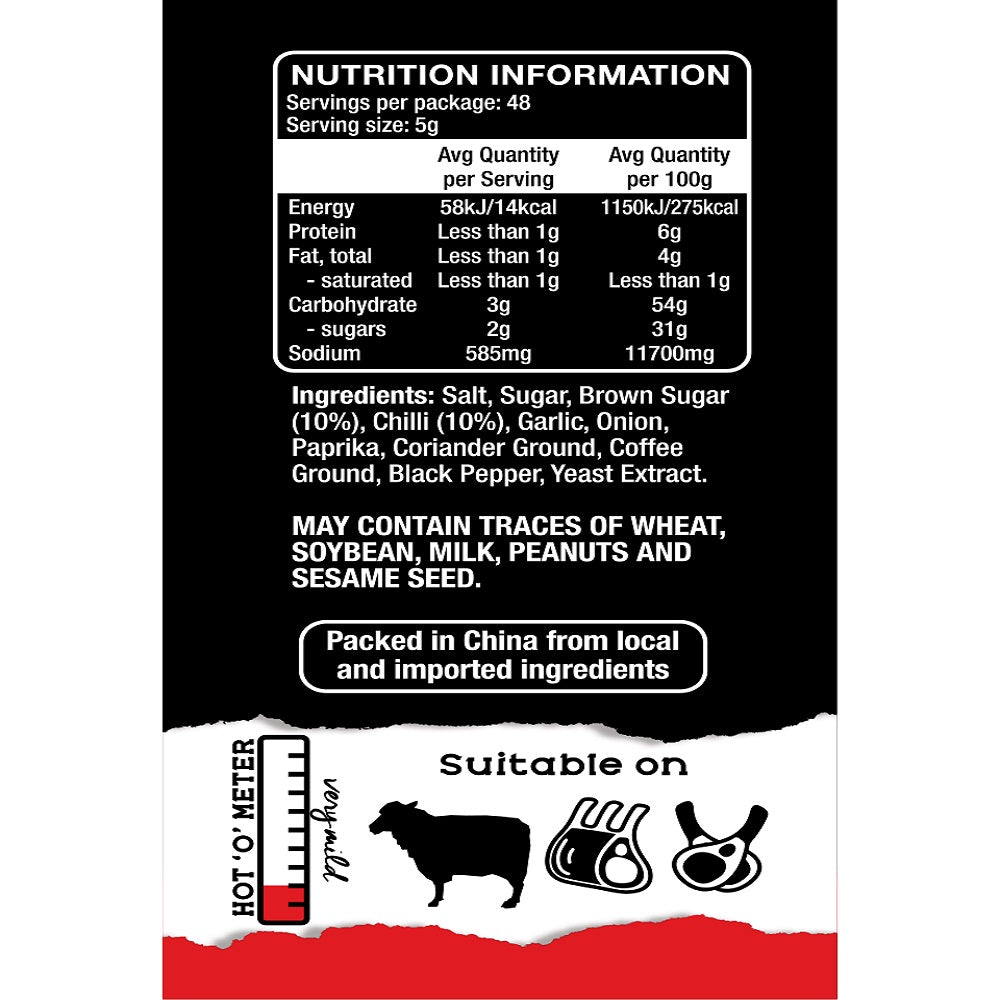 RUB - LAMB HUNTER BBQ