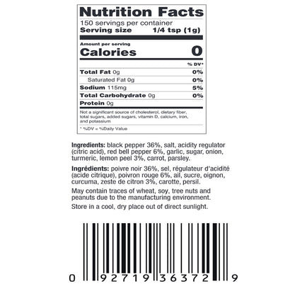 SPICE BLEND - LEMON PEPPER