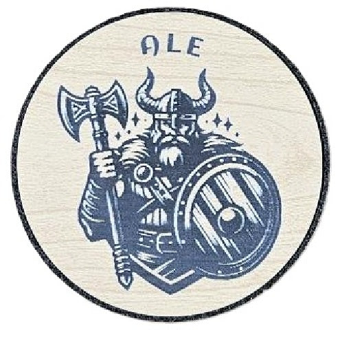 TAP HANDLE WOOD GRAIN INSERT