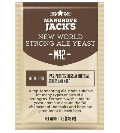 YEAST MANGROVE JACKS NEW WORLD STRONG ALE