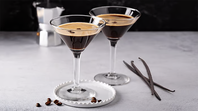 Vanilla Vodka Espresso Martini Cocktail Recipe