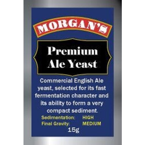 YEAST PREMIUM ALE 15gm MORGANS