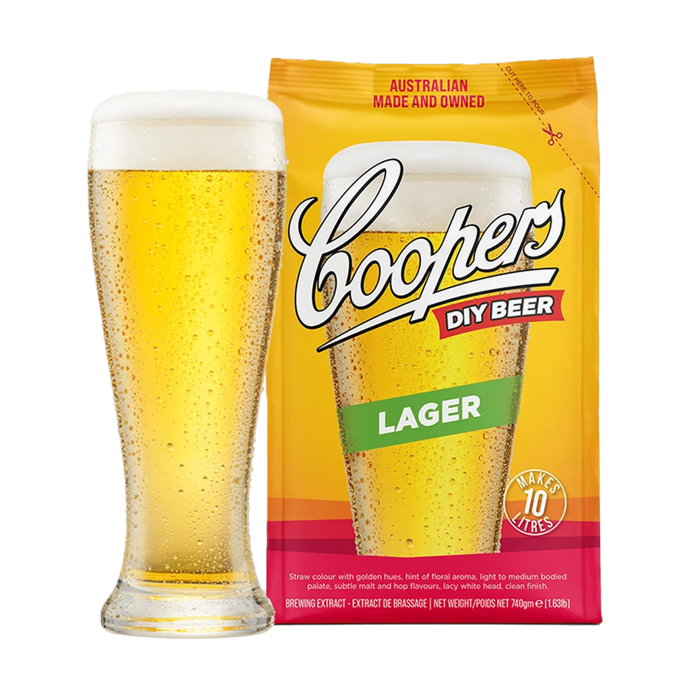 SMALL BATCH COOPERS LAGER