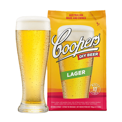 SMALL BATCH COOPERS LAGER