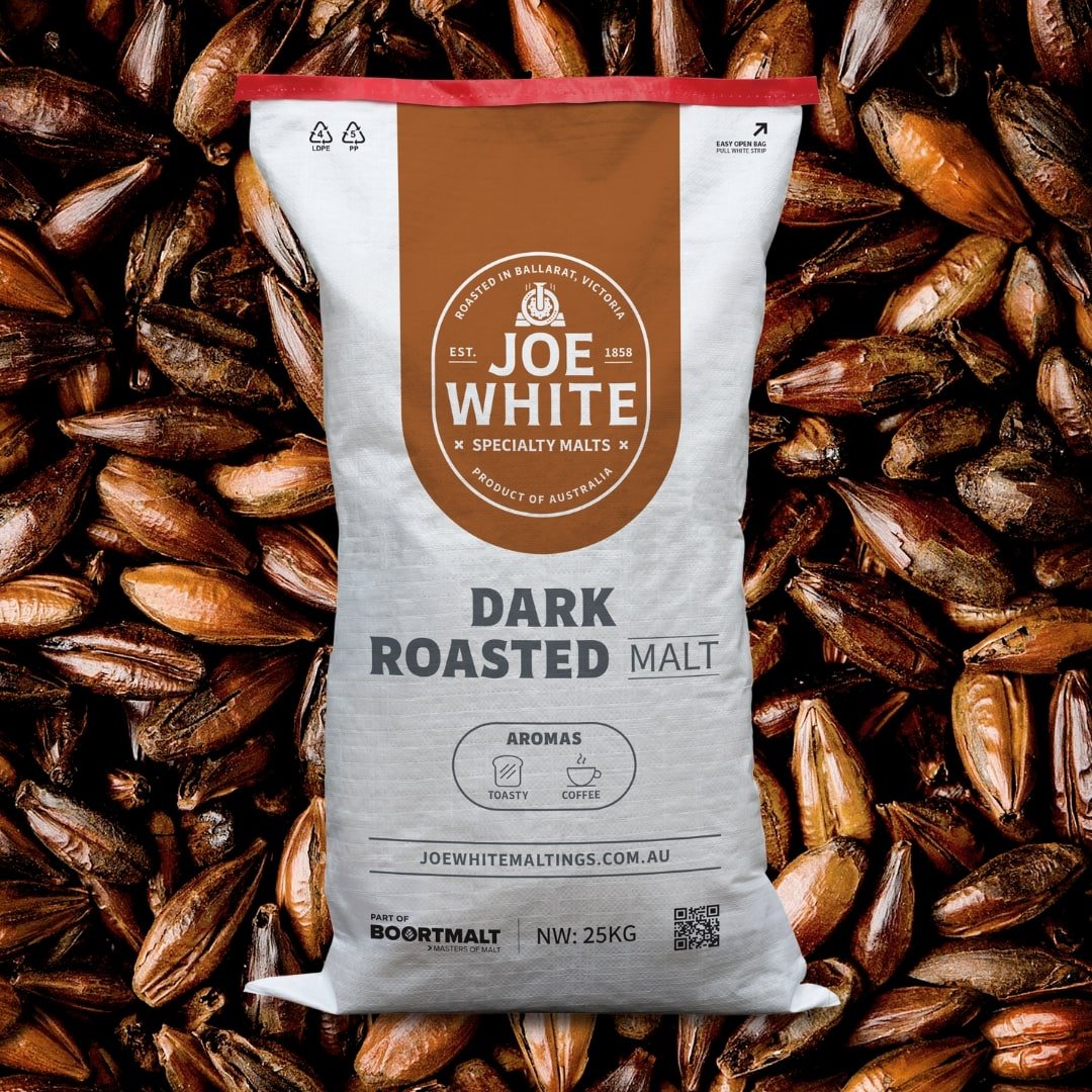 JOE WHITE DARK ROASTED MALT