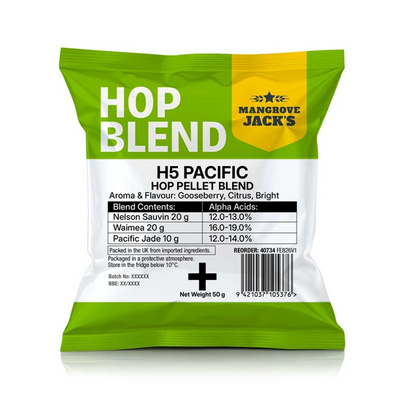 MJ H5 PACIFIC HOP PELLET BLEND 50gm