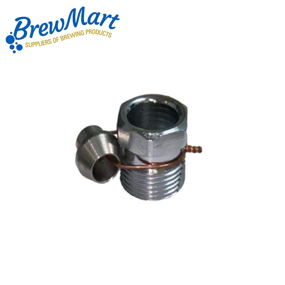 COUPLER NUT AND OLIVE 4mm