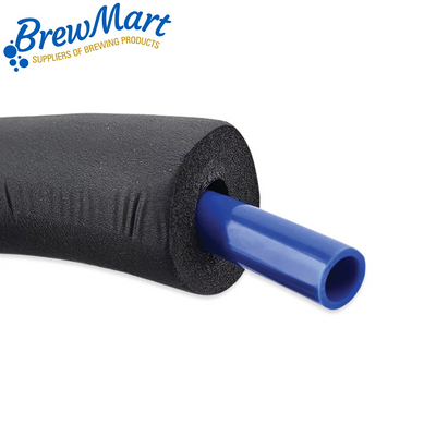 BLUE GLYCOL INSULATION HOSE 2m Roll x 12mm ID x 16mm OD