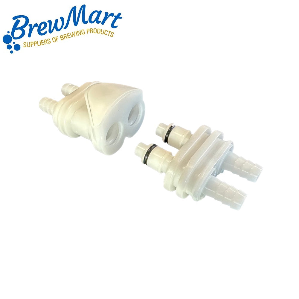 DUO 10mm QUICK DISCONNECTOR - FEMALE