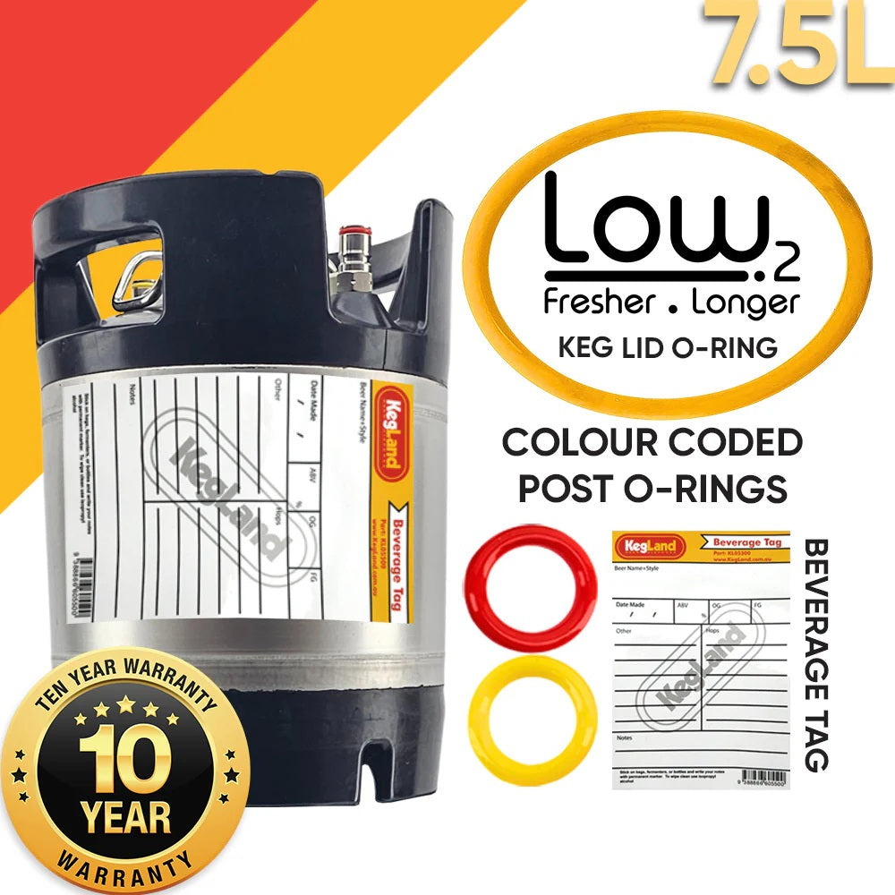 KEG 7.5 litre NEW CORNELIUS STYLE