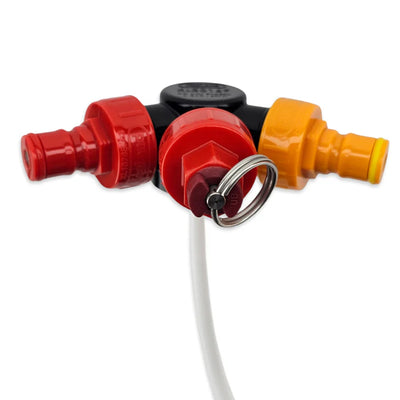 PET BOTTLE TAPPING HEAD GEN2 BLACK ELBOW INSERT