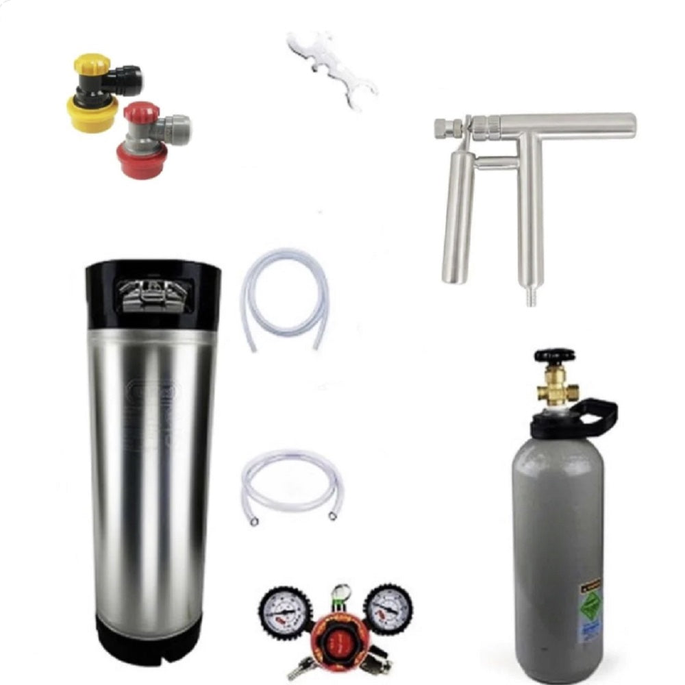 KEG PACKAGE - STAINLESS STEEL PLUTO GUN