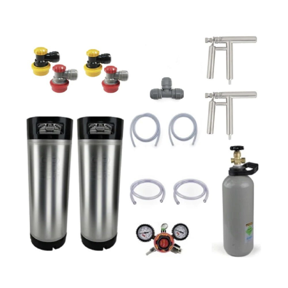 KEG PACKAGE - TWO STAINLESS STEEL PLUTO GUNS