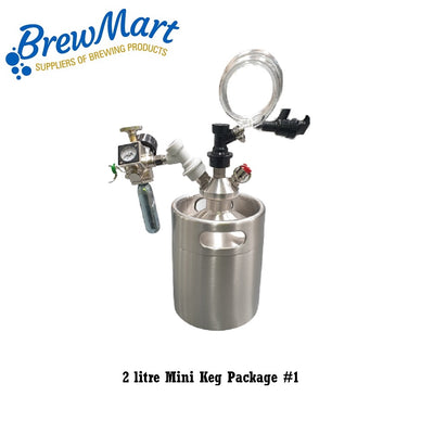 KEG - 2 litre MINI KEG TAP PACKAGE