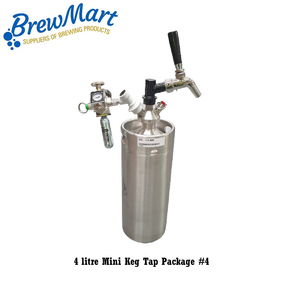 KEG - 4 litre MINI KEG TAP PACKAGE